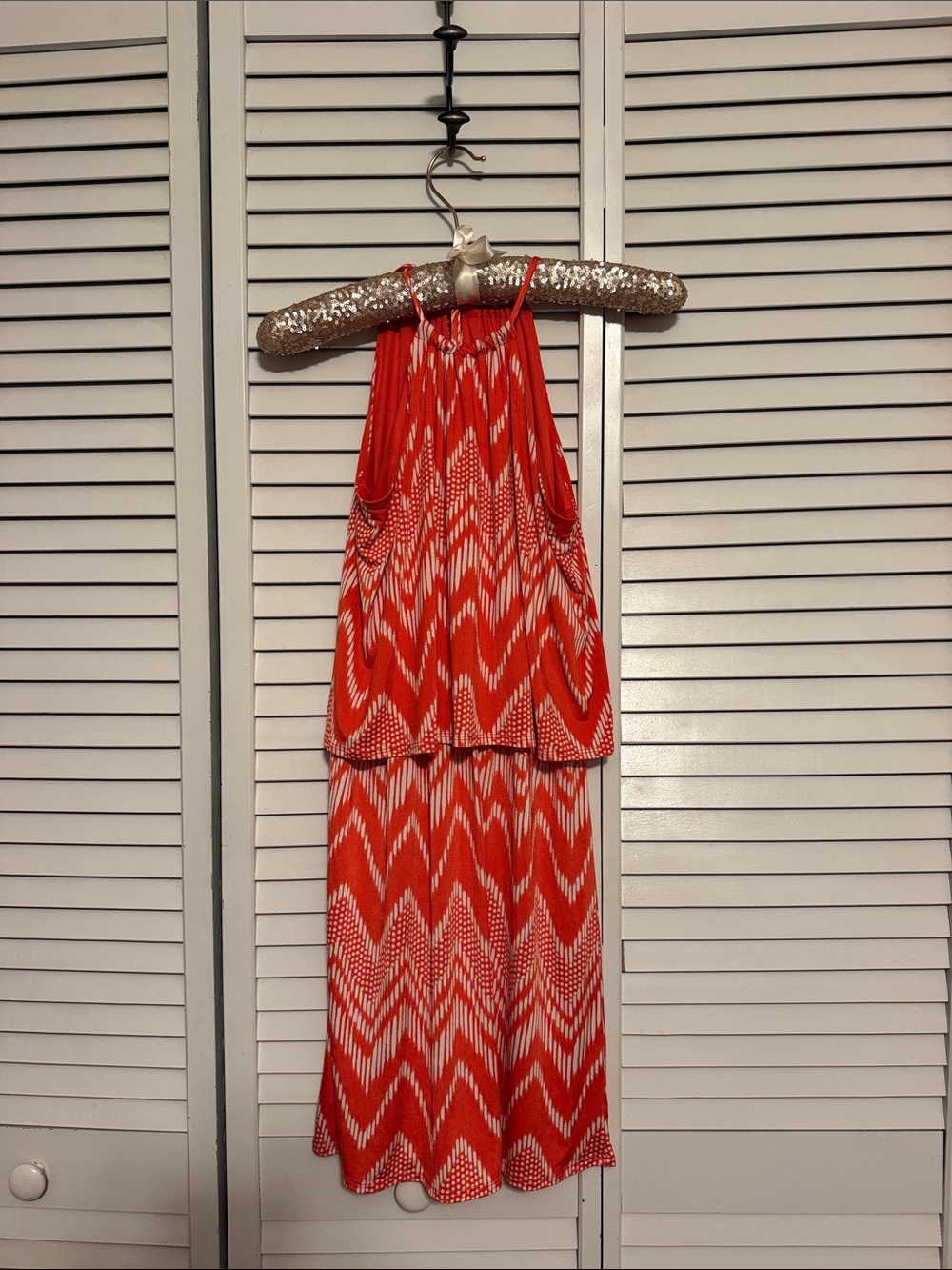 Charlotte Russe Orange sleeveless Dress